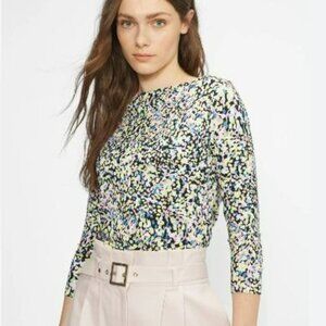 Ted Baker Normma Half Sleeve Flec Tee‎ Black 2